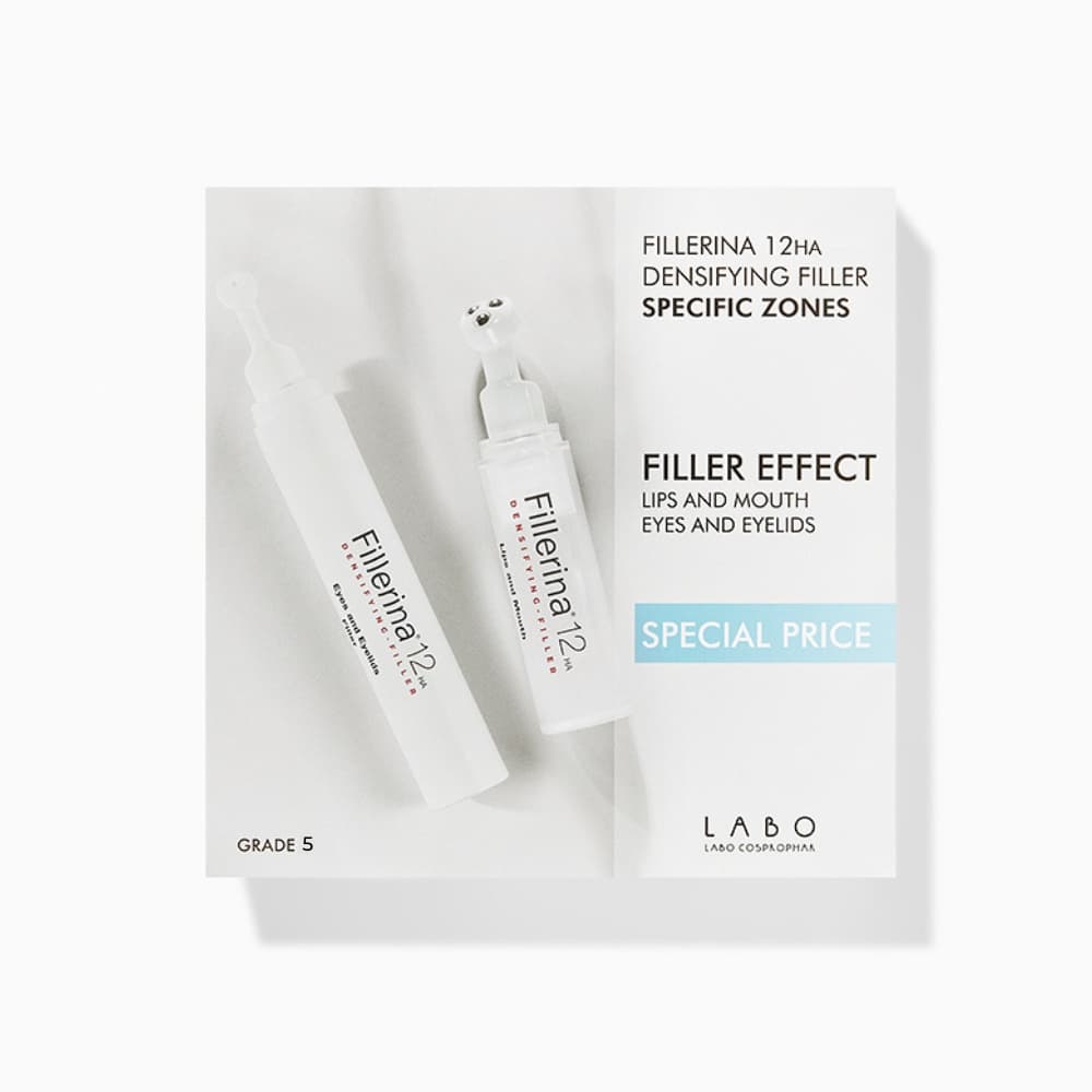 Erihinnaga Fillerina 12HA tihendavate täitegeelide komplekt tase 5