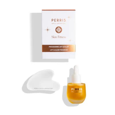 PERRIS SWISS LABORATORY Lift &#038; Glow Program ( OIL 30 ML + GUA SHA STONE )