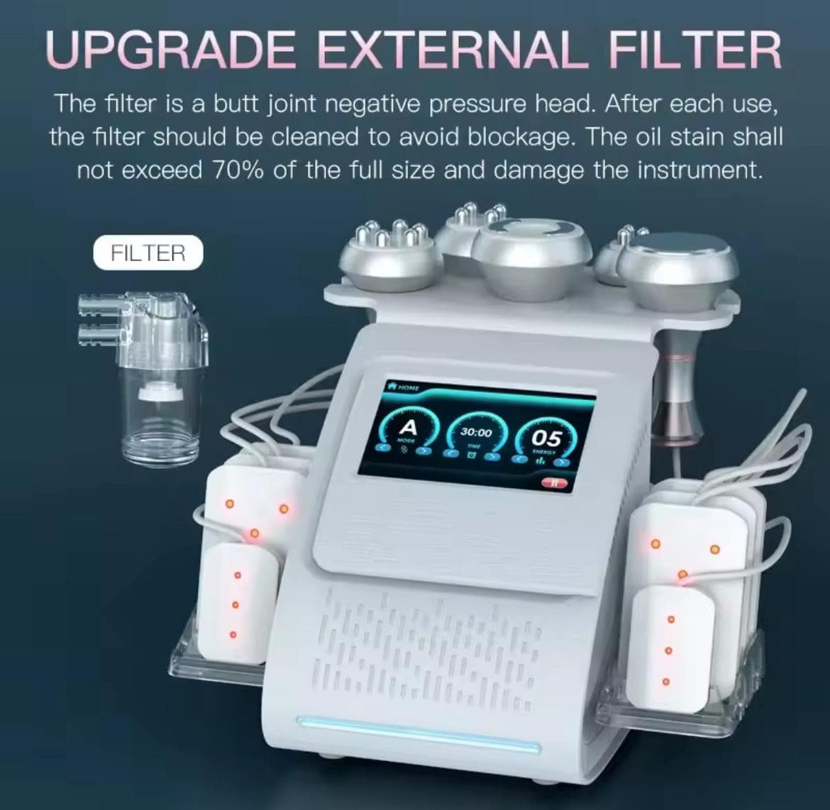 Multifunktsionaalne vaakumkavitatsiooniseade